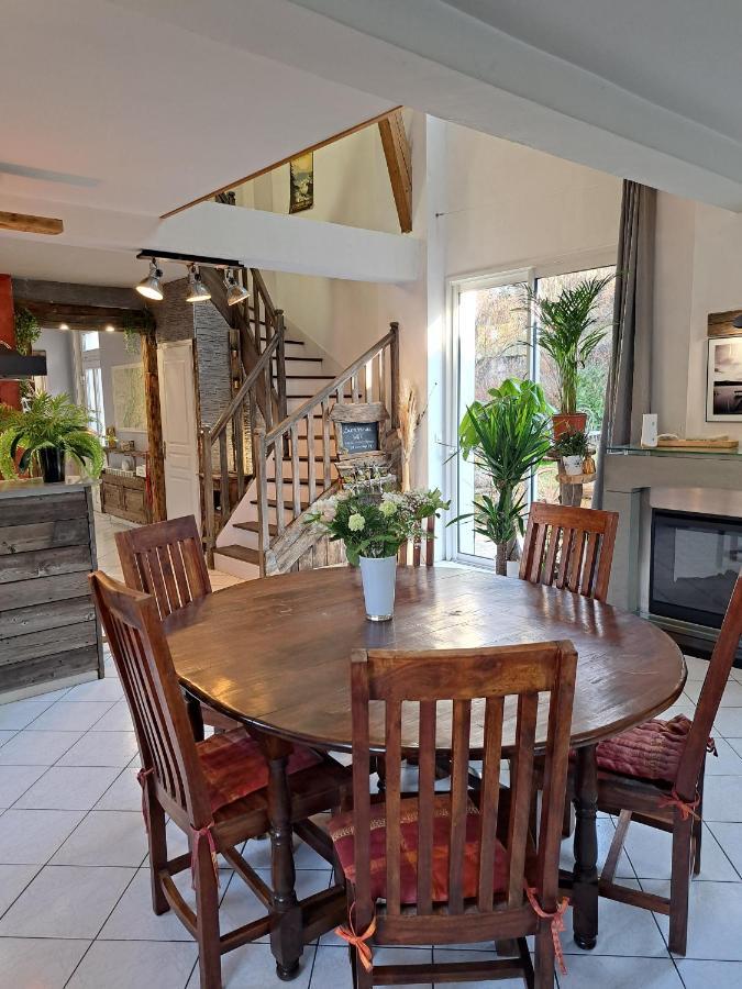 Gite Redrooster Home - 160M2, 4 Ch, 2 Sdb, Fibre, Parking, Sauna, Bain A Remous Theys Eksteriør bilde