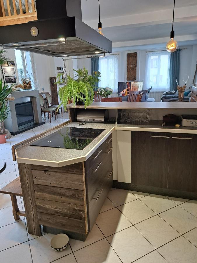 Gite Redrooster Home - 160M2, 4 Ch, 2 Sdb, Fibre, Parking, Sauna, Bain A Remous Theys Eksteriør bilde